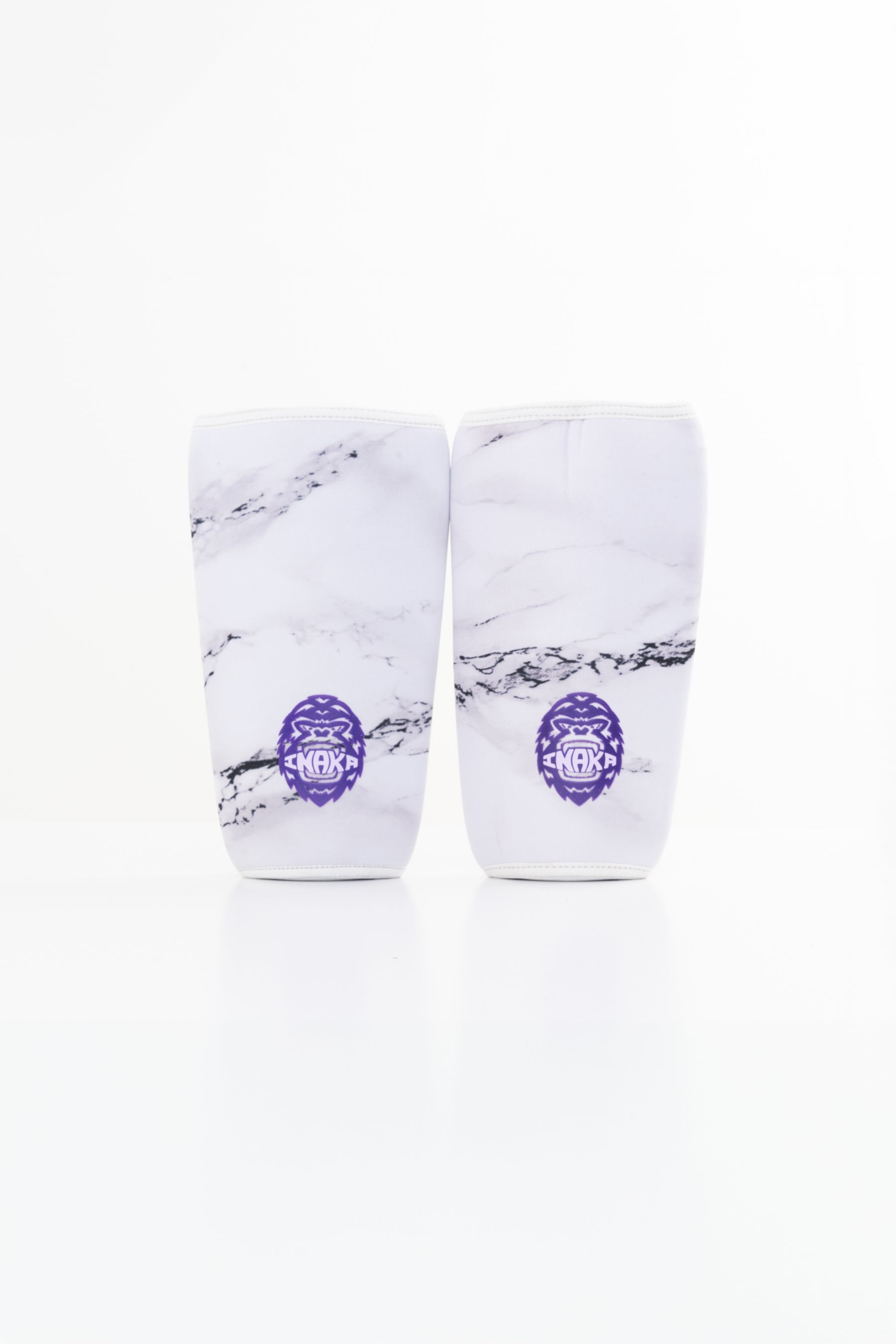 KNEE SLEEVES - WHITE MARBLE