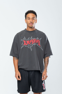 GRAFFITI CROPPED TEE