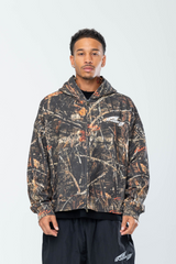 SUMMIT DOUBLE ZIP HOODIE - TUNDRA CAMO