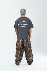 SUMMIT PEAK TEE - VINTAGE BLACK