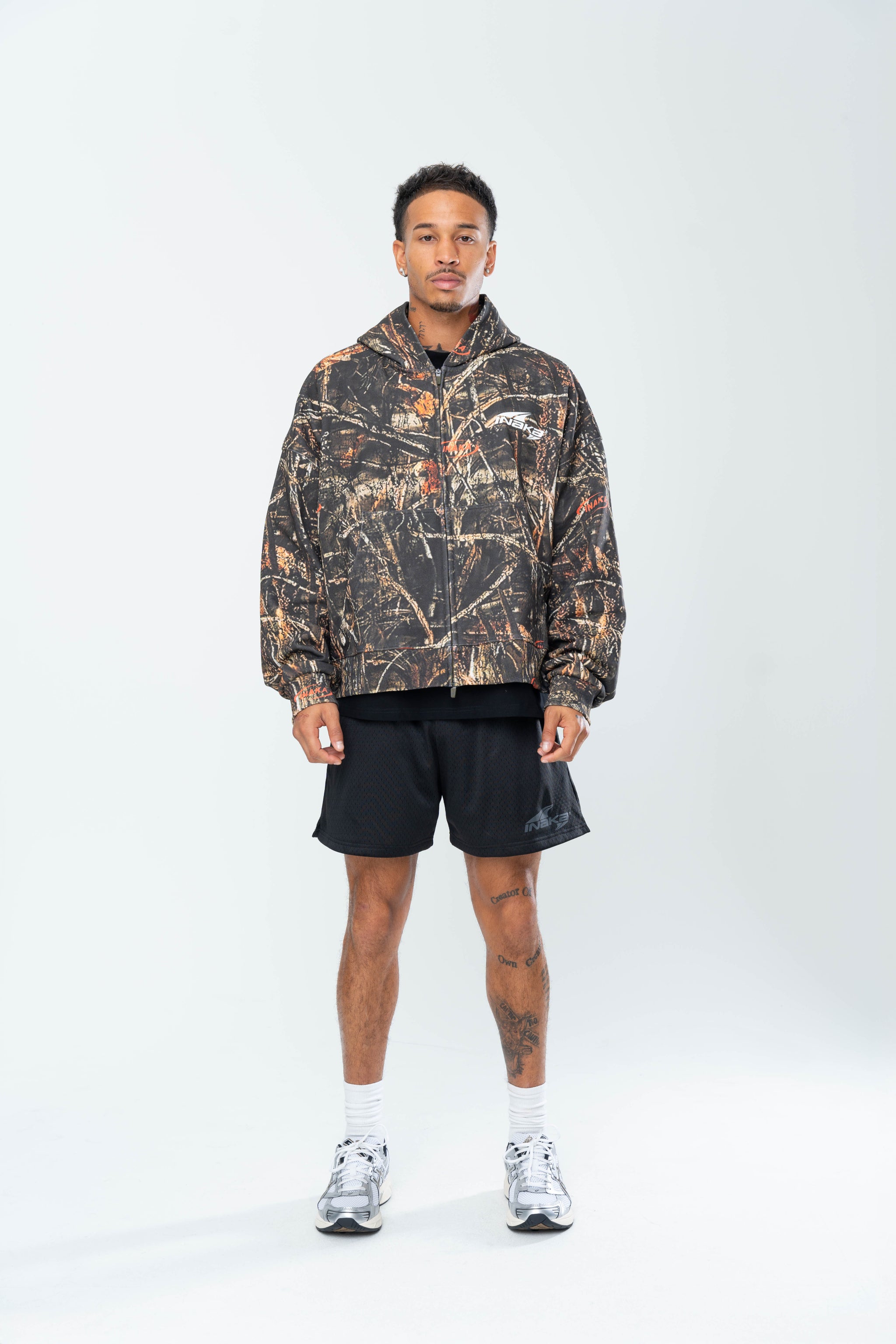 SUMMIT DOUBLE ZIP HOODIE - TUNDRA CAMO