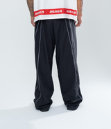 POWERSHOT BAGGY TRACKPANTS - BLACK