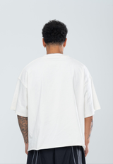 POWERSHOT CROPPED CAMO TEE - CREAM