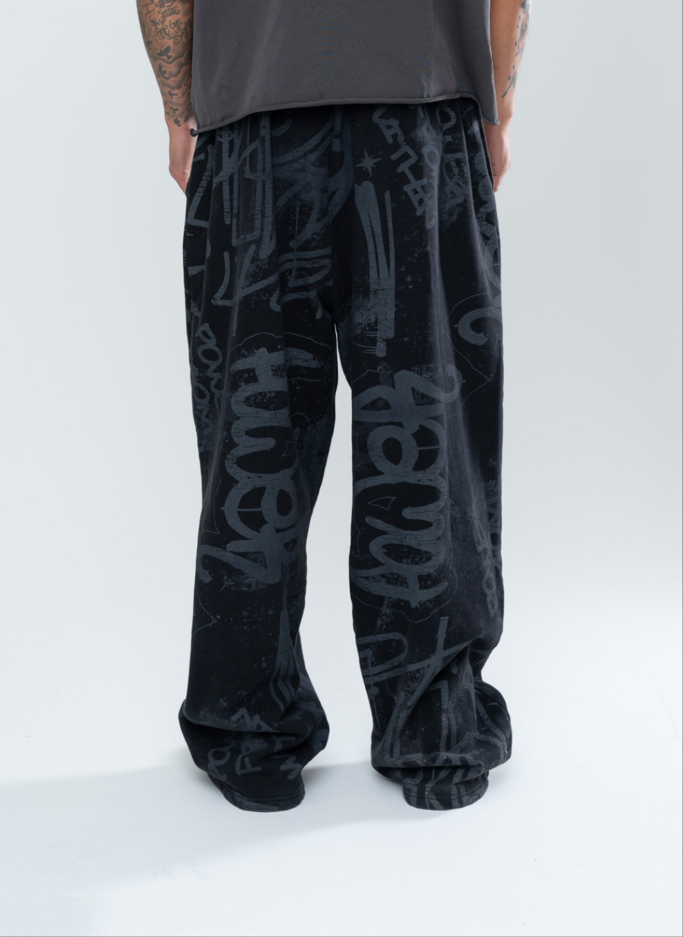 POWERSHOT GRAFFITI BAGGY SWEATPANTS