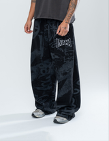 POWERSHOT GRAFFITI BAGGY SWEATPANTS