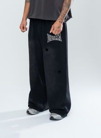 POWERSHOT DISTRESSED BAGGY SWEATPANTS