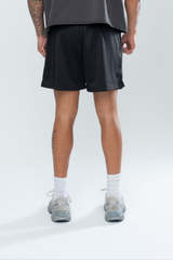 UNIVERSITY MESH SHORTS - BLACK