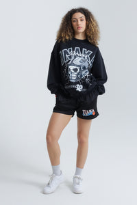 SKULL CREWNECK - RAIDERS