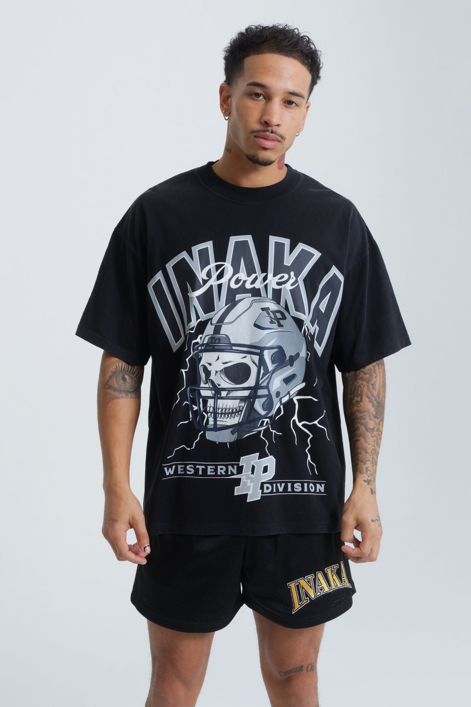 SKULL TEE - RAIDERS