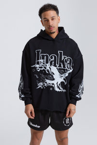 PHEONIX HOODIE - BLACK