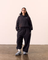 BASICS CROPPED PULLOVER - GREY