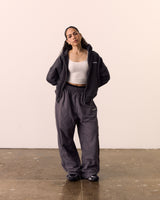 BASICS BAGGY TRACKPANTS - GREY