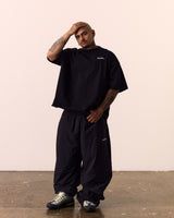 BASICS CROPPED TEE - BLACK