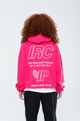 IRC TEAM HOODIE - ELECTRIC PINK