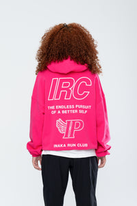 IRC TEAM HOODIE - ELECTRIC PINK