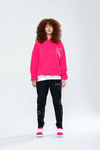 IRC TEAM HOODIE - ELECTRIC PINK