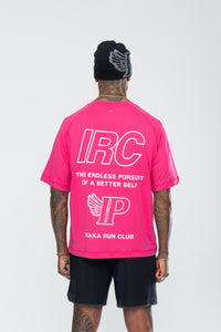 IRC TEAM TEE - ELECTRIC PINK