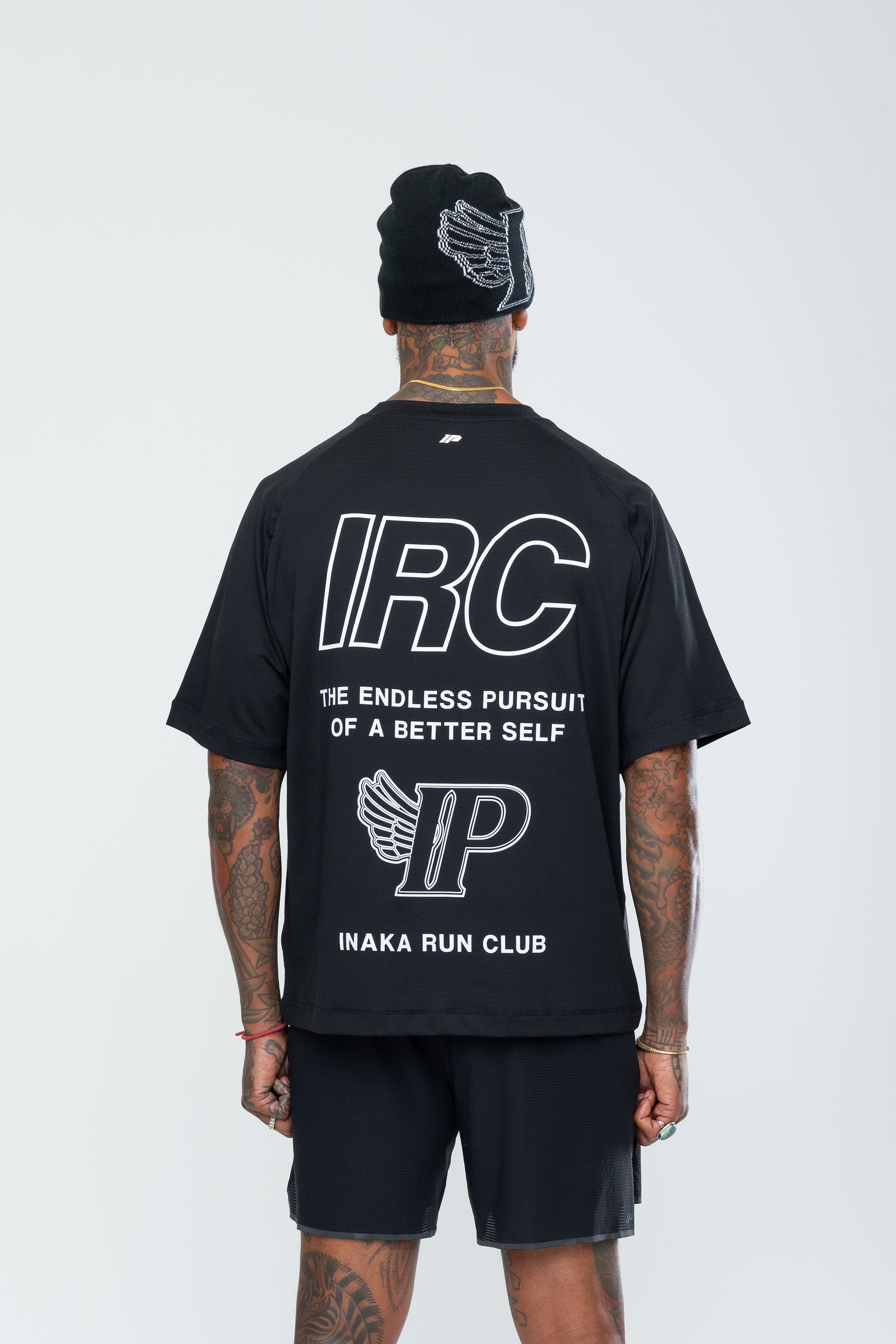 IRC TEAM TEE - BLACK