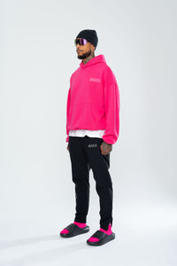 IRC TEAM HOODIE - ELECTRIC PINK