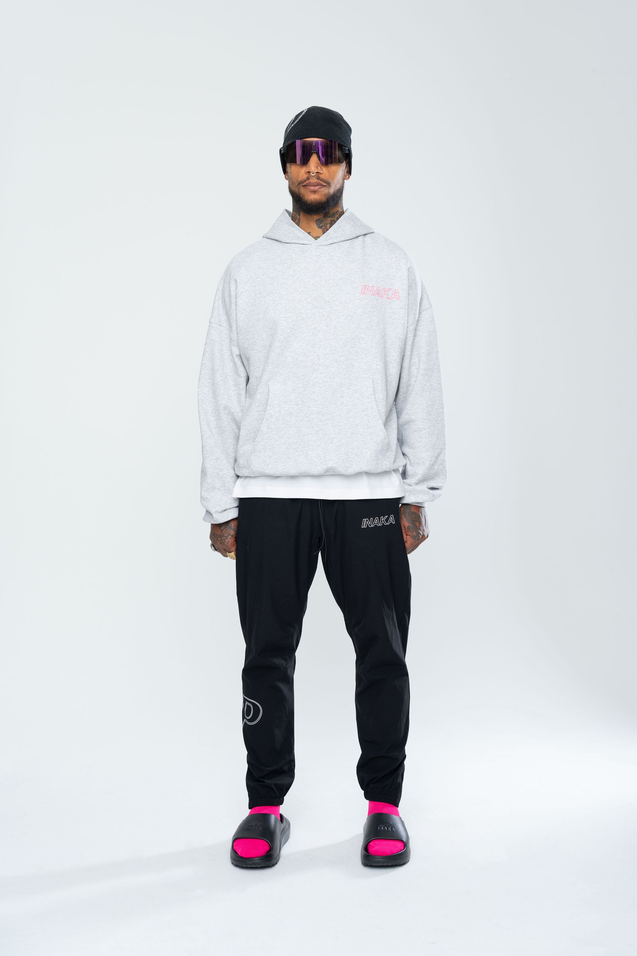 IRC TEAM HOODIE - GREY MARL