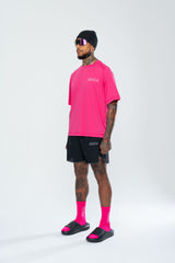 IRC TEAM TEE - ELECTRIC PINK