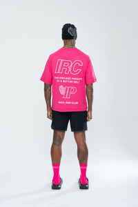 IRC TEAM TEE - ELECTRIC PINK