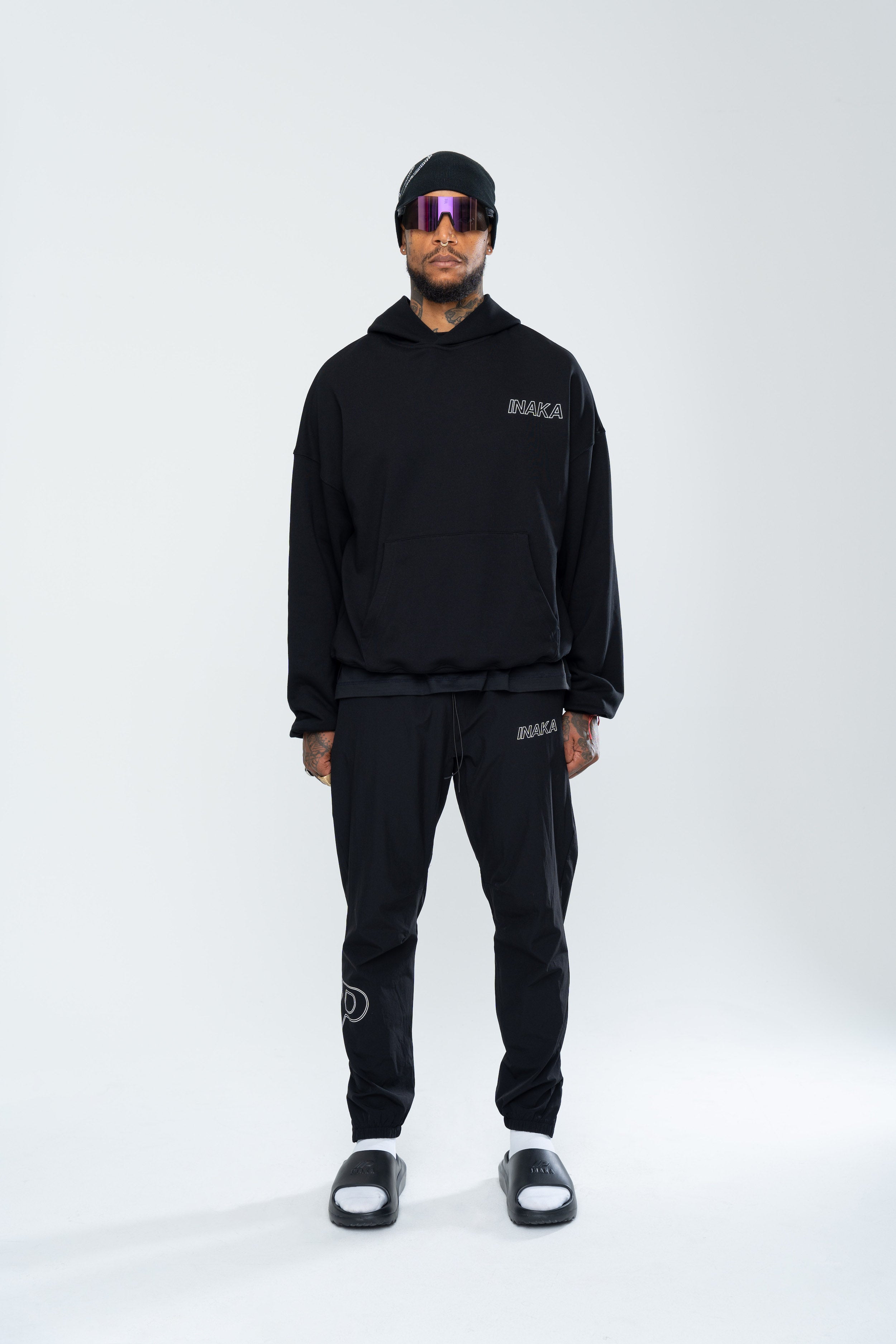 Inaka power sweatpants/joggers and outlet hoodie set