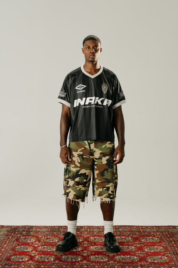FC INAKA CROPPED JERSEY - BLACK
