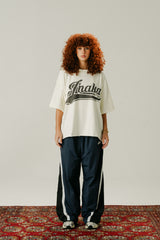 BAGGY TRACKPANTS - NAVY : BLACK