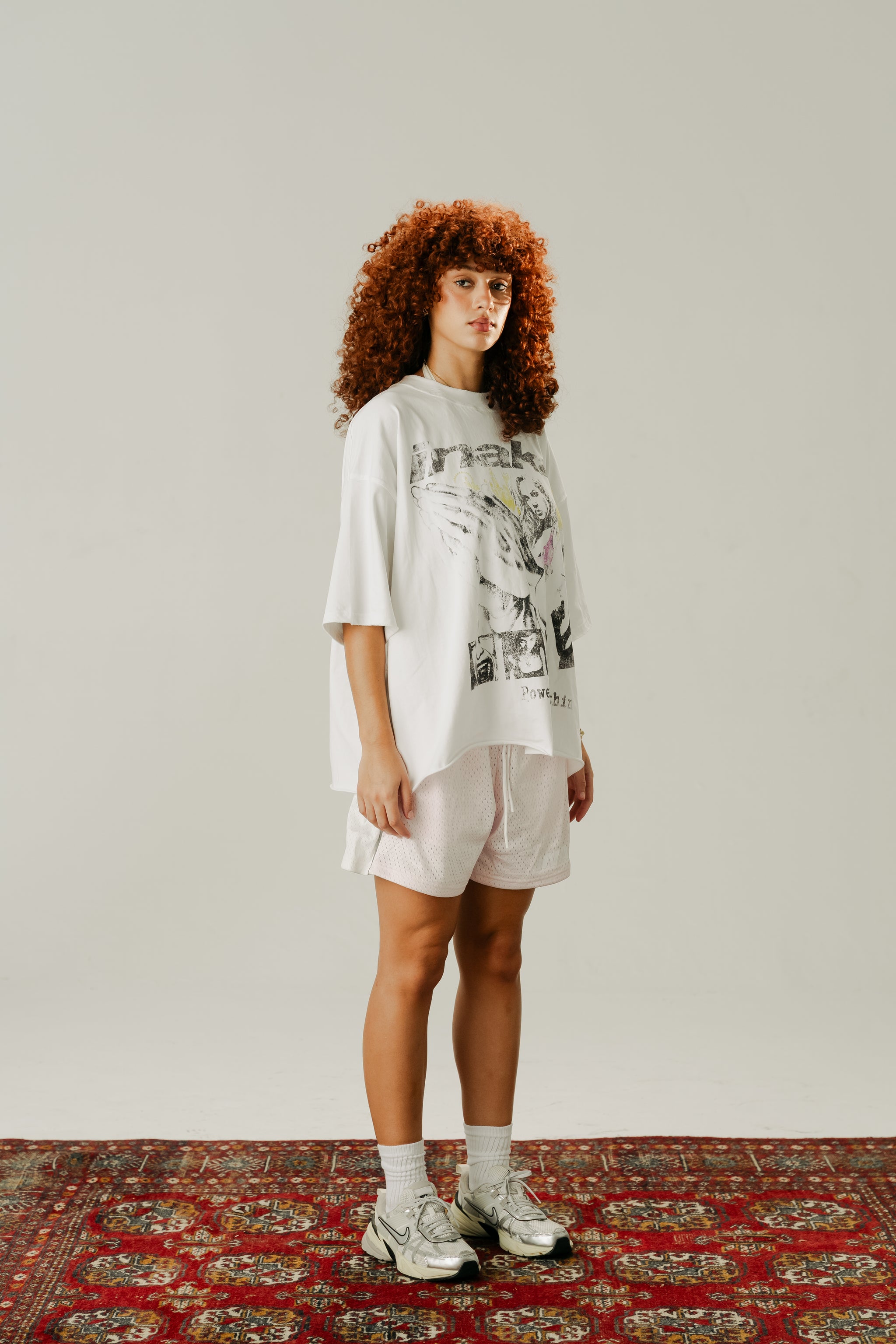 VARSITY MESH SHORTS - PINK