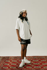 LOVE HEART MESH SHORTS