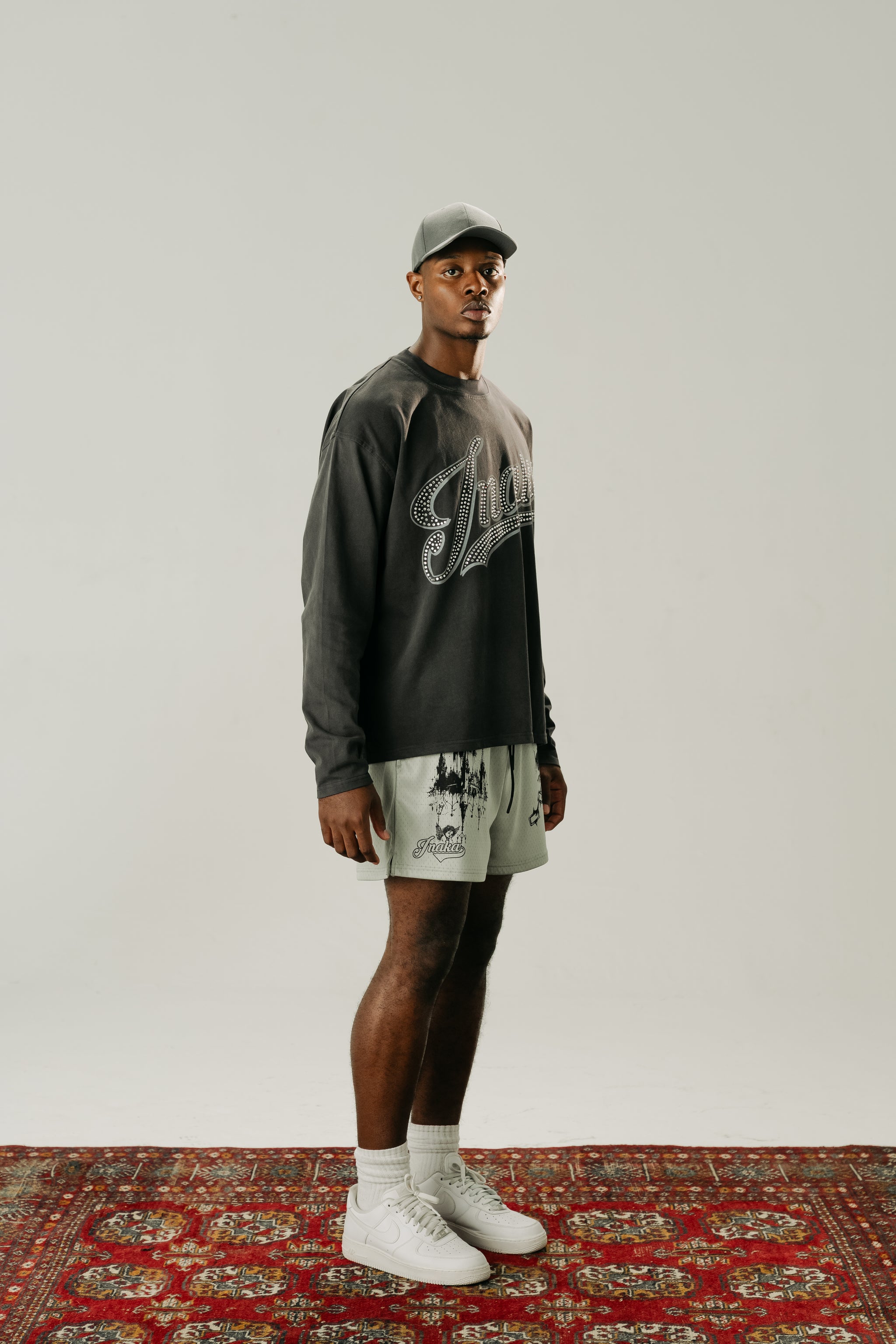 GHOST SKULL MESH SHORTS