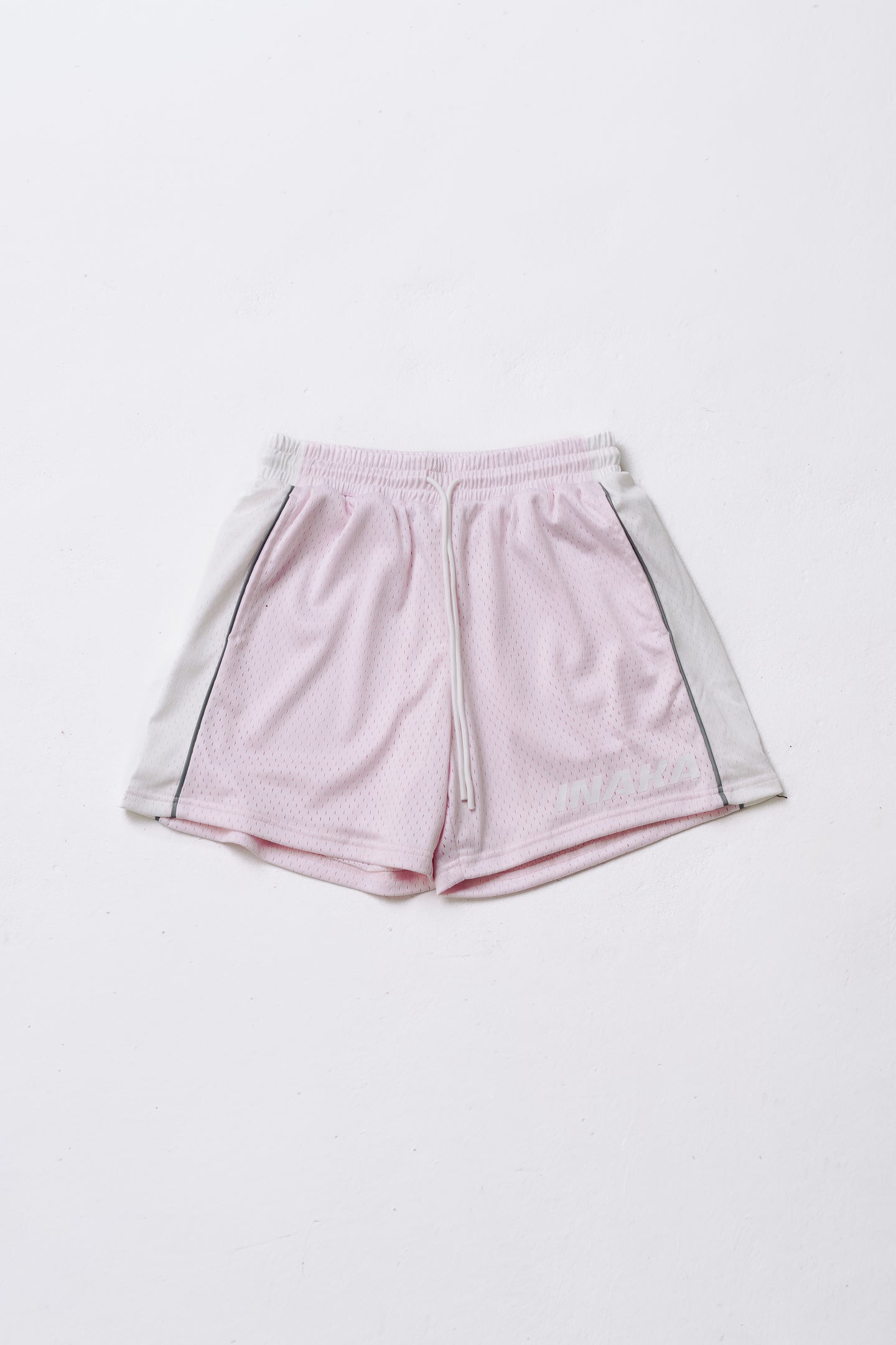 VARSITY MESH SHORTS - PINK