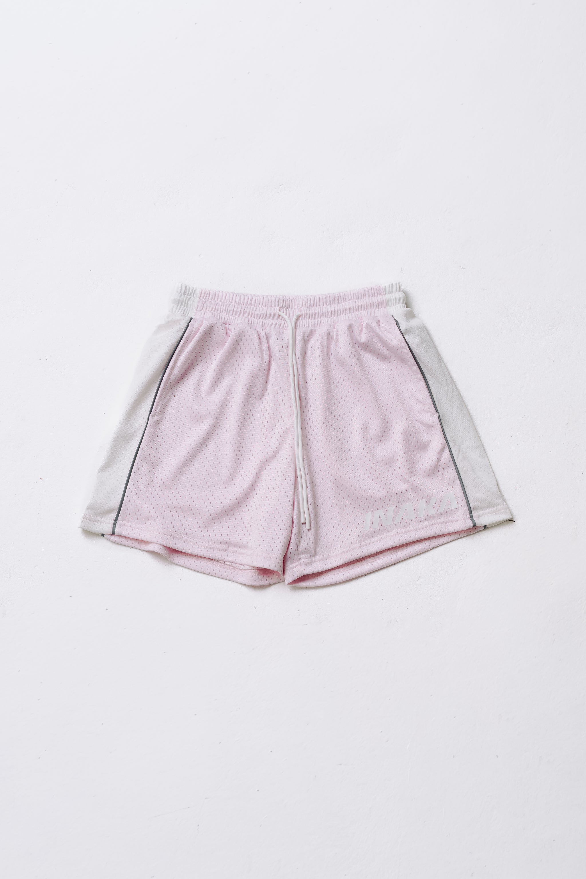 VARSITY MESH SHORTS - PINK