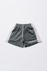 VARSITY MESH SHORTS - GRAY