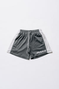 VARSITY MESH SHORTS - GRAY