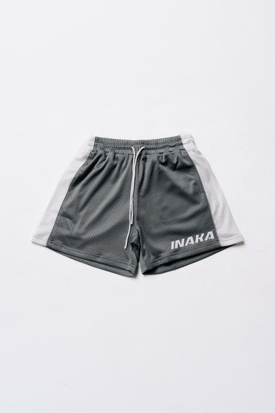 VARSITY MESH SHORTS - GRAY – Inaka Power