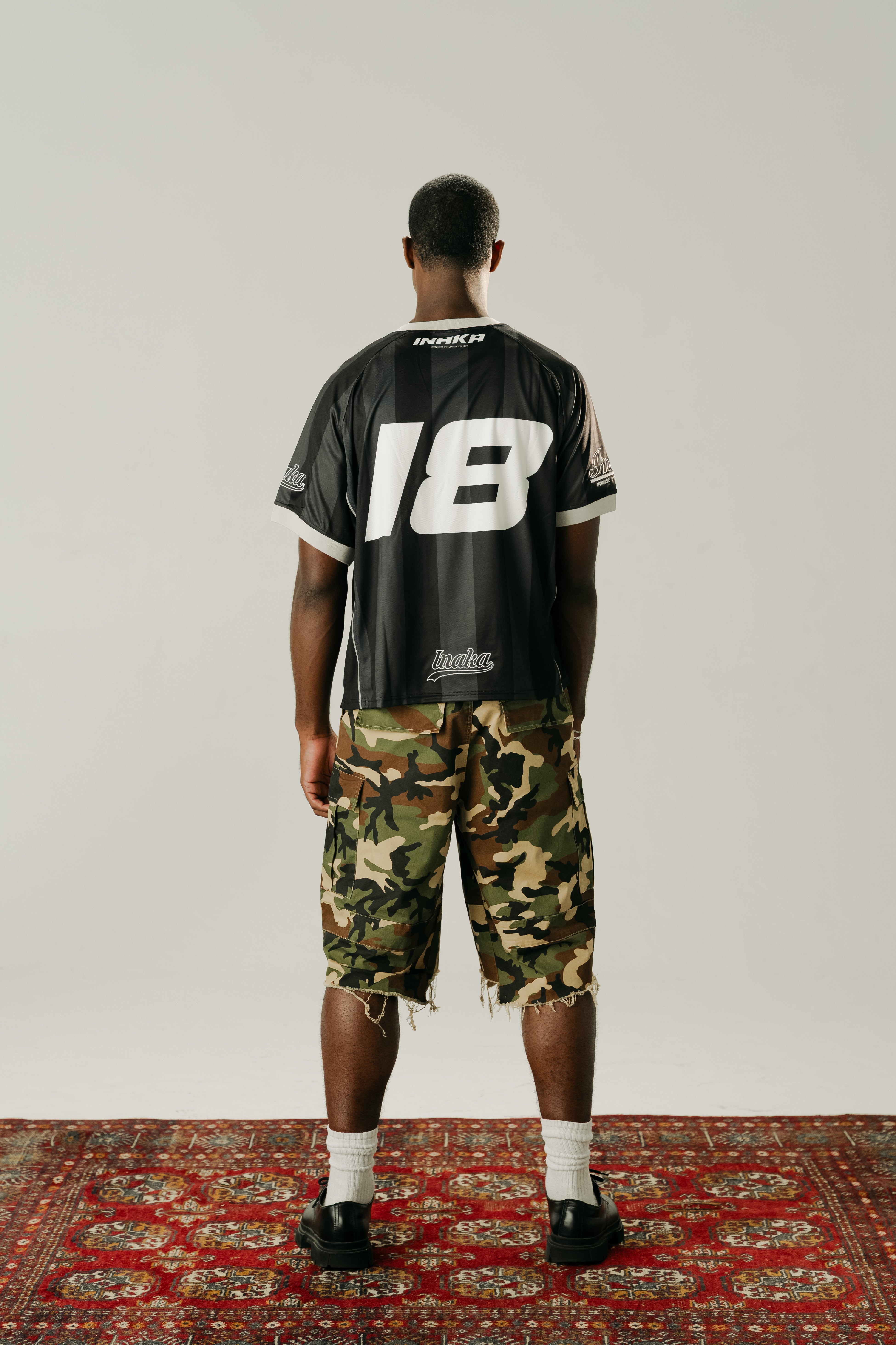 FC INAKA CROPPED JERSEY - BLACK – Inaka Power