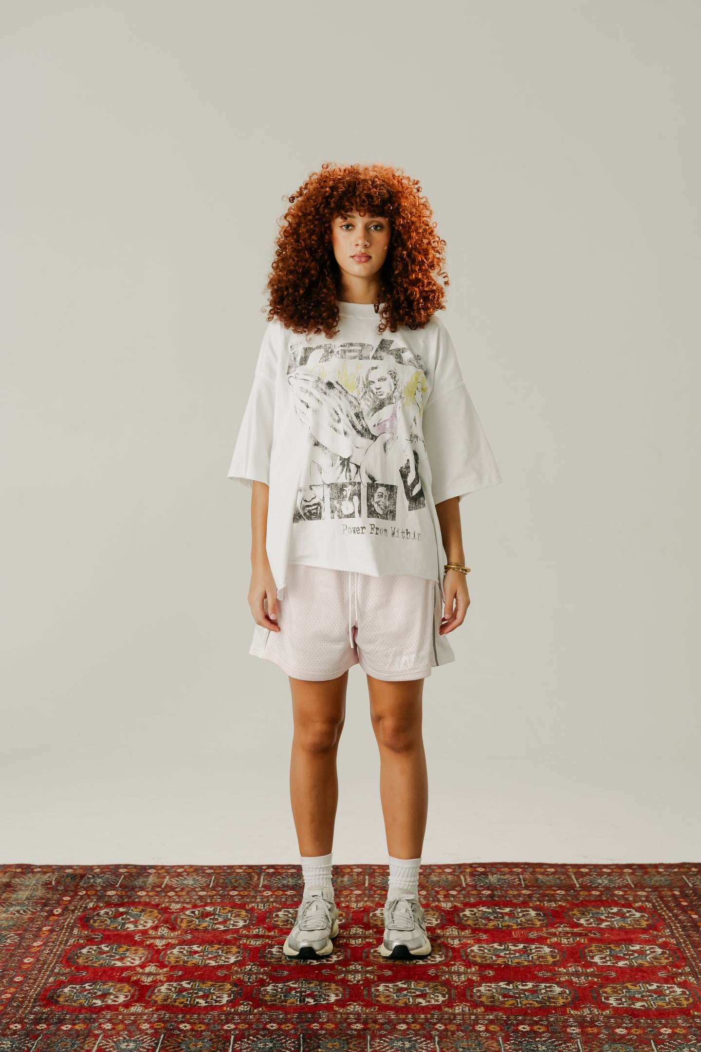 VARSITY MESH SHORTS - PINK