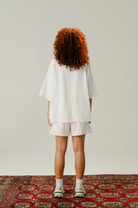 VARSITY MESH SHORTS - PINK