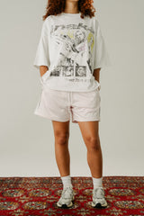 VARSITY MESH SHORTS - PINK