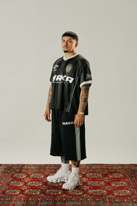 BAGGY SWEAT JORTS - BLACK