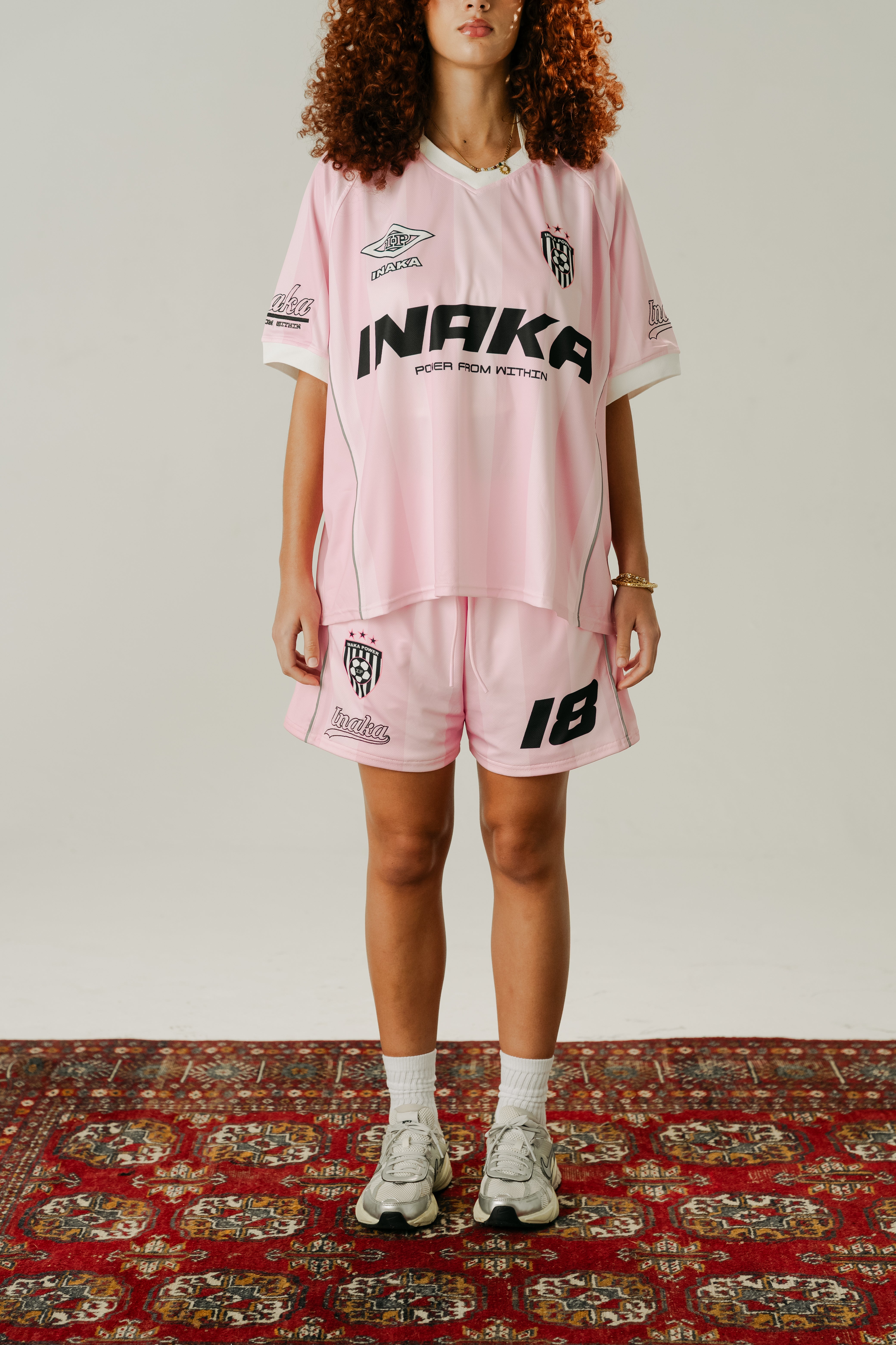 kappa★サッカーウェア XOサイズ INA FC INAKA CROPPED JERSEY - PINK – Inaka Power