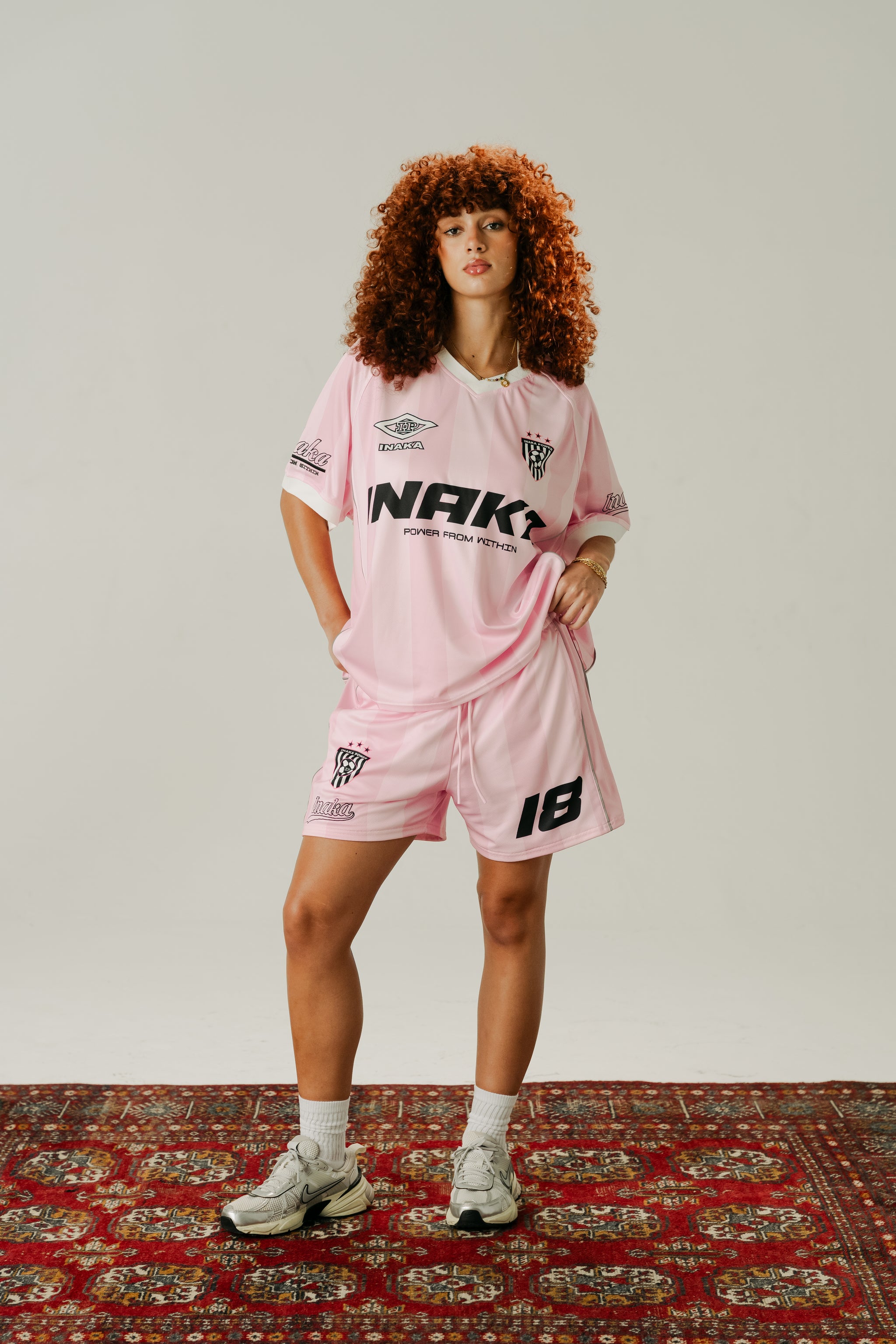FC INAKA SHORTS - PINK