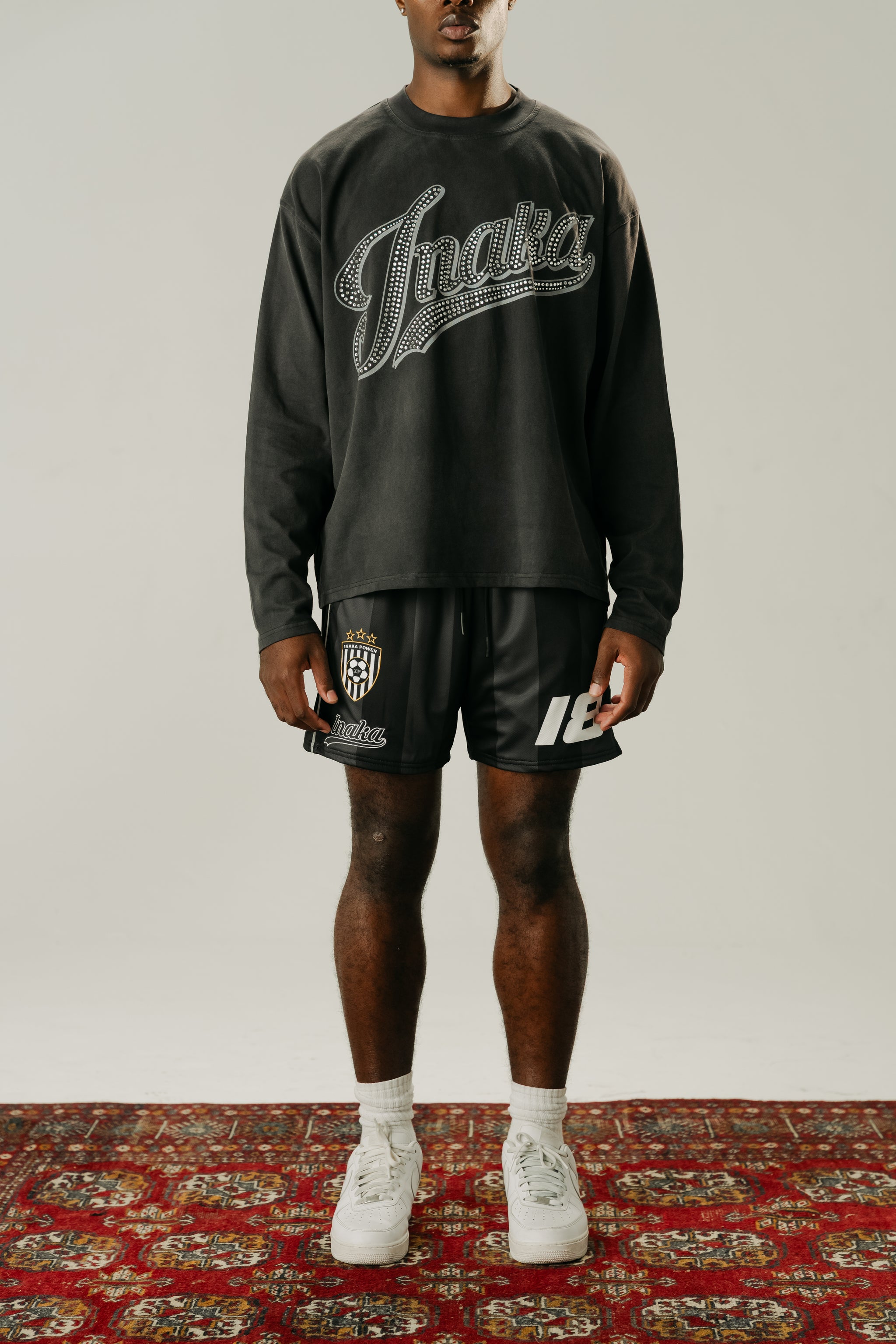 FC INAKA SHORTS - BLACK