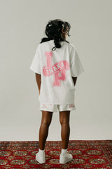 VARSITY TEE - PINK