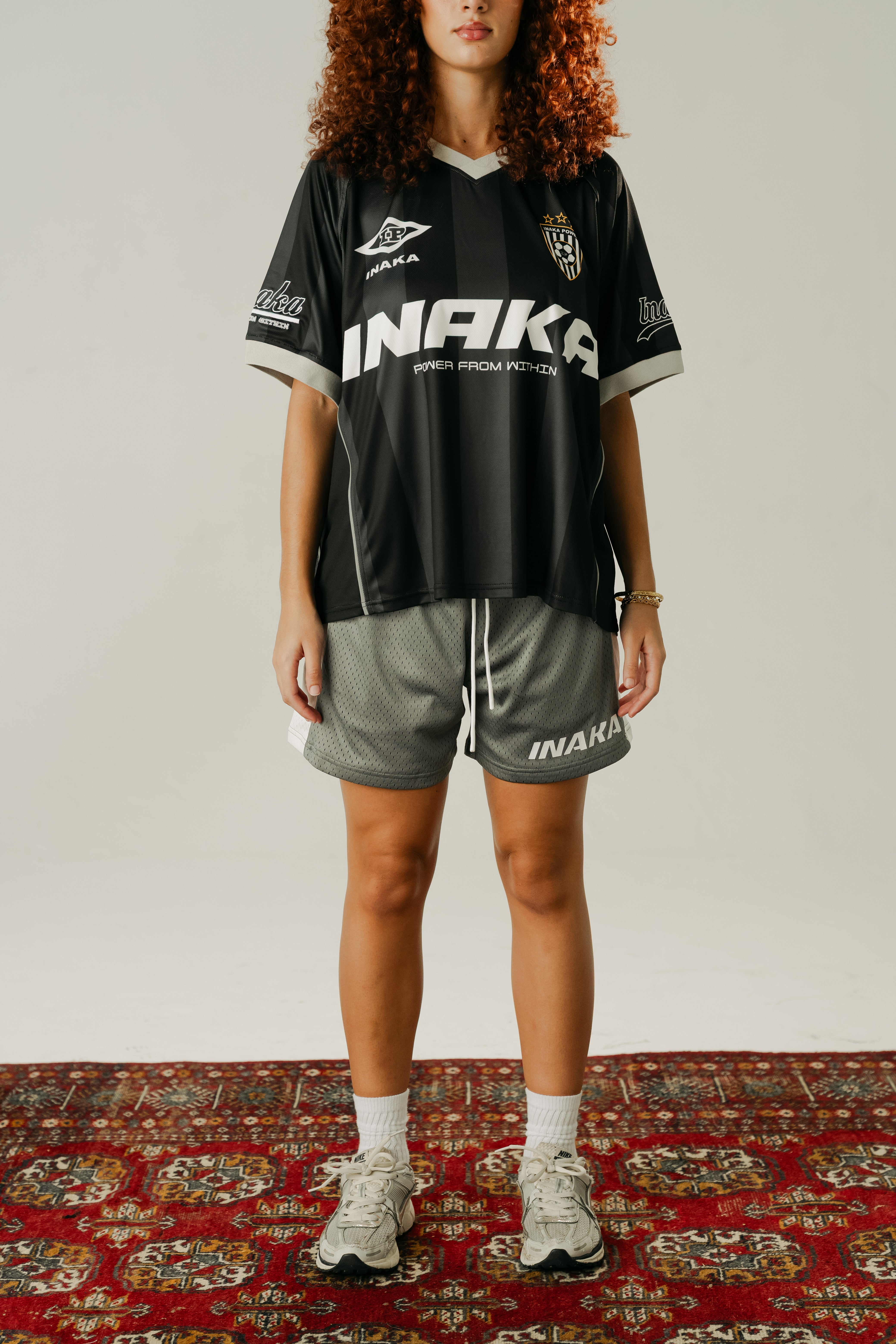 VARSITY MESH SHORTS - GRAY – Inaka Power