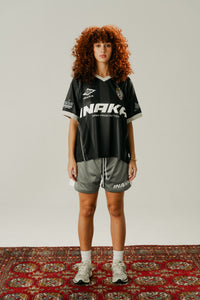 VARSITY MESH SHORTS - GRAY