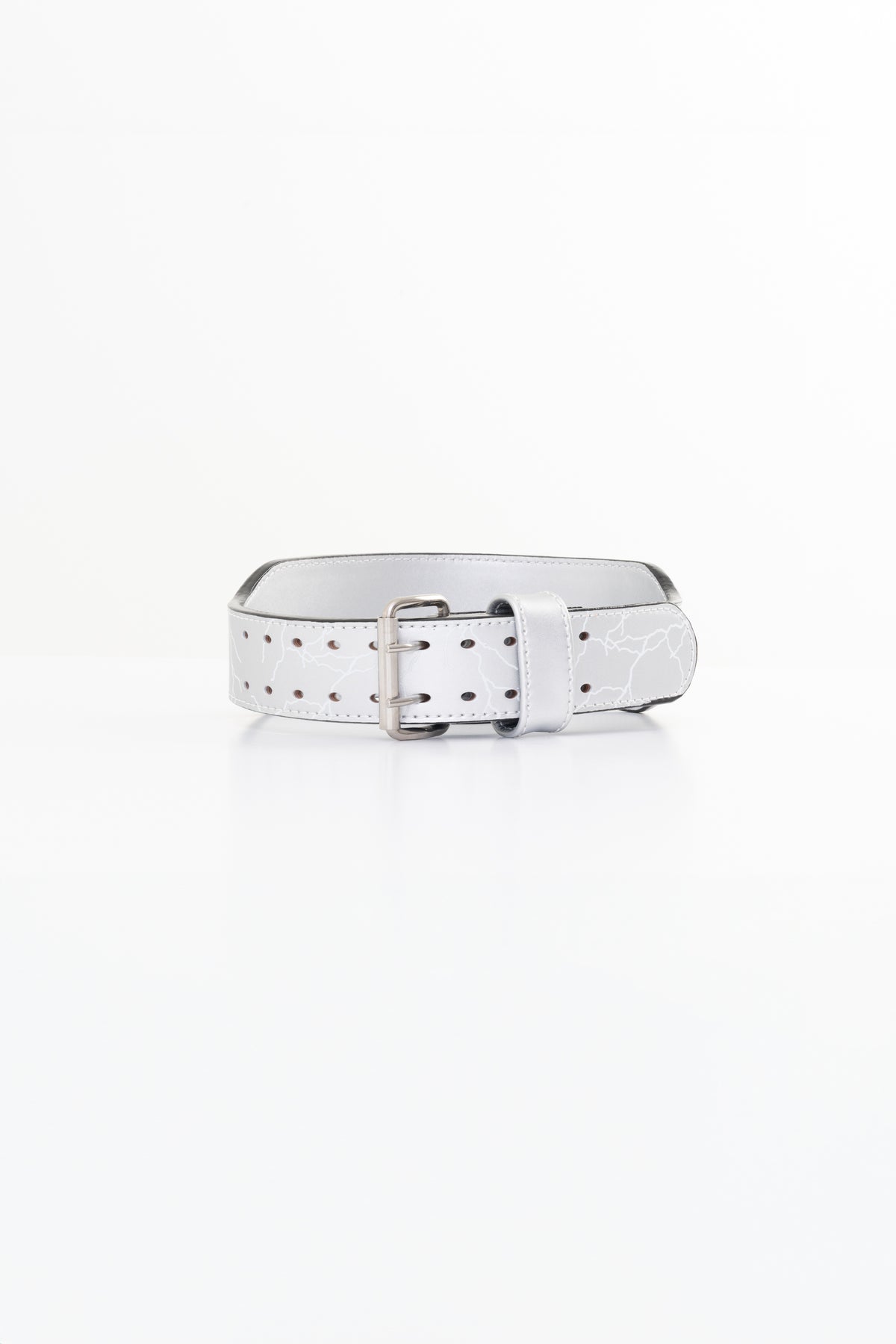 10MM BELT - SILVER LIGHTNING