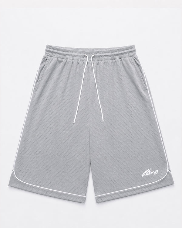 Baggy Mesh Shorts - Stone